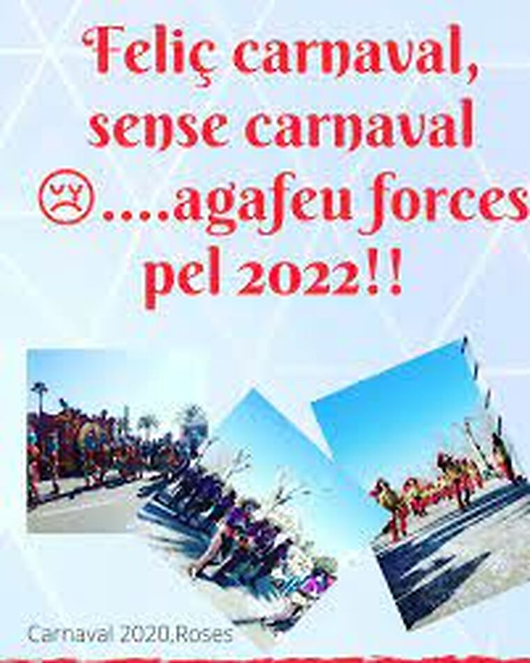 El próximo Carnaval de Roses (Costa Brava) se celebrará los días 25 y 28 de febrero de 2022