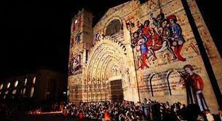 Medieval Festival &quot;Tierra de Trovadores&quot; Castello d'Empuries, Monday 9,10 y 11 of September 2022.